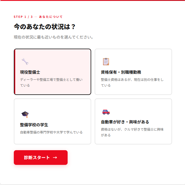 転職タイミング診断
