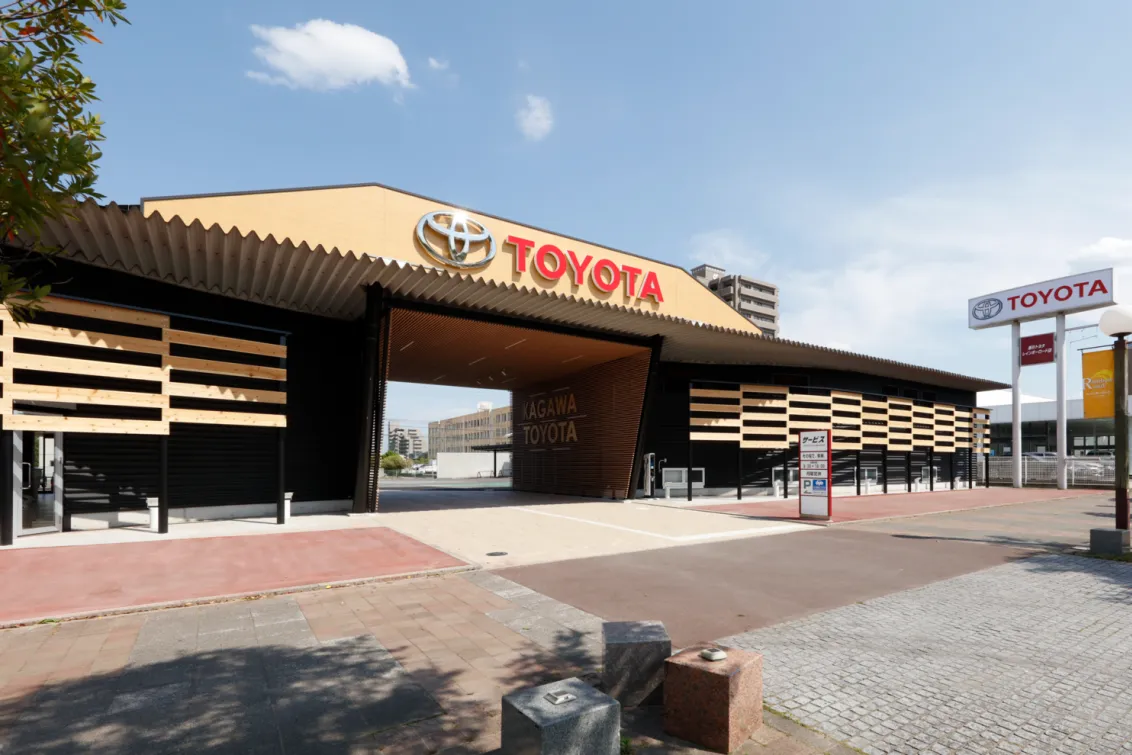 香川トヨタ自動車株式会社＿レインボーロード店＿外観写真