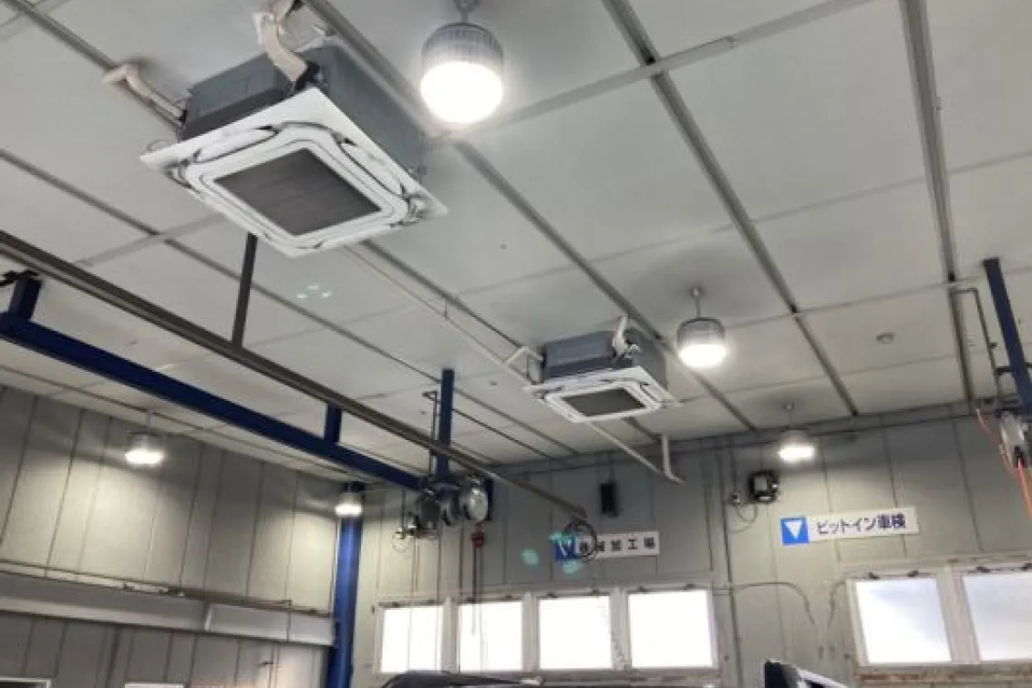 ネッツトヨタゾナ神戸株式会社_北神店_整備場2