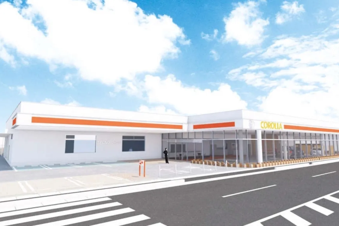 トヨタカローラ栃木株式会社＿日光今市店＿店舗外観
