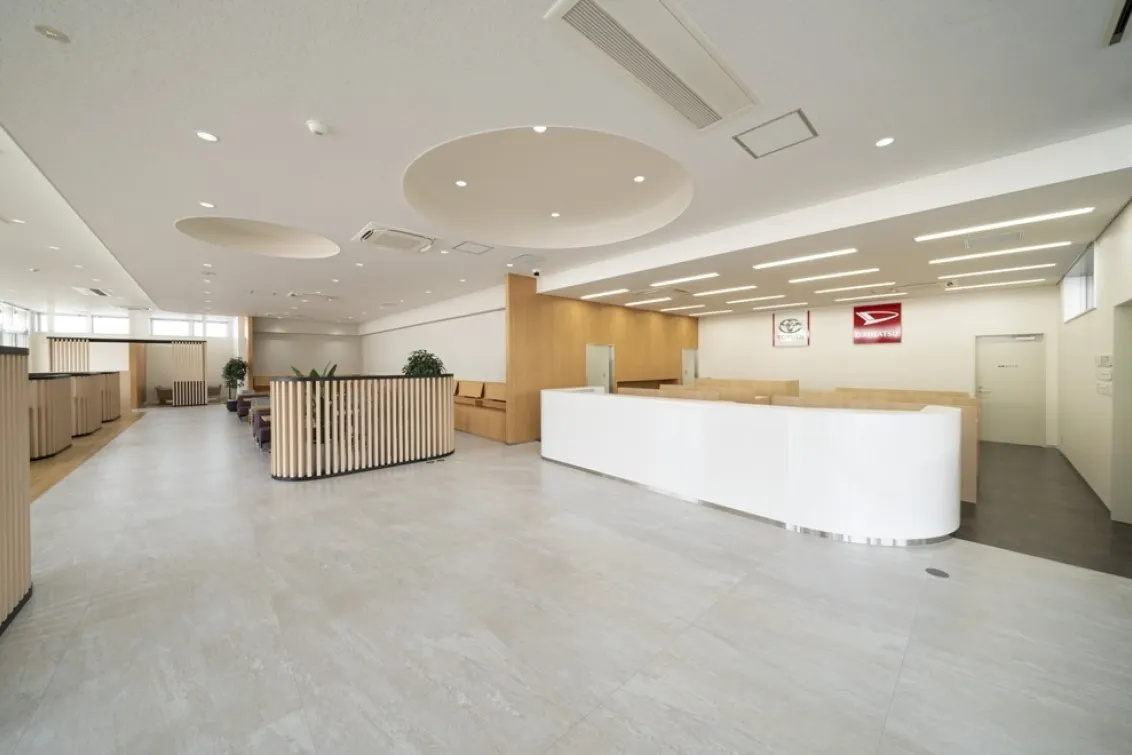 栃木トヨペット株式会社_石橋店_店舗内装