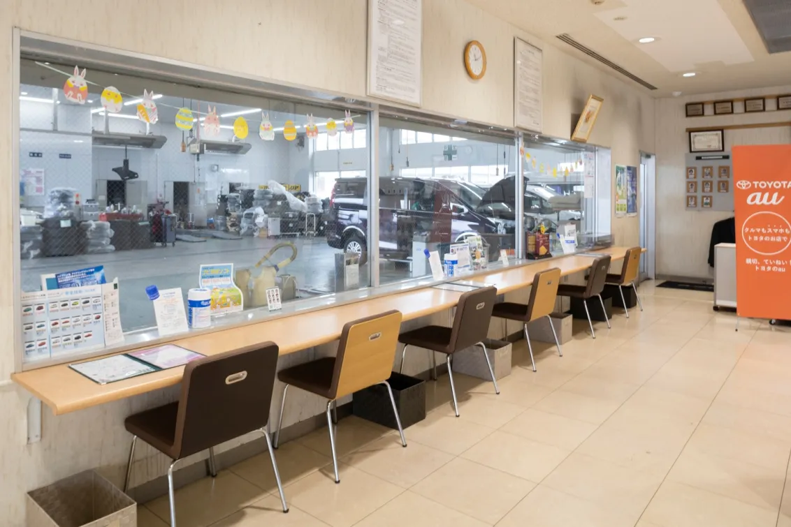 栃木トヨペット株式会社_西那須野店_店舗内装