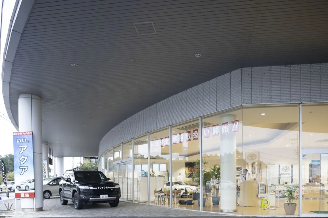 栃木トヨペット株式会社_真岡店_店舗外観