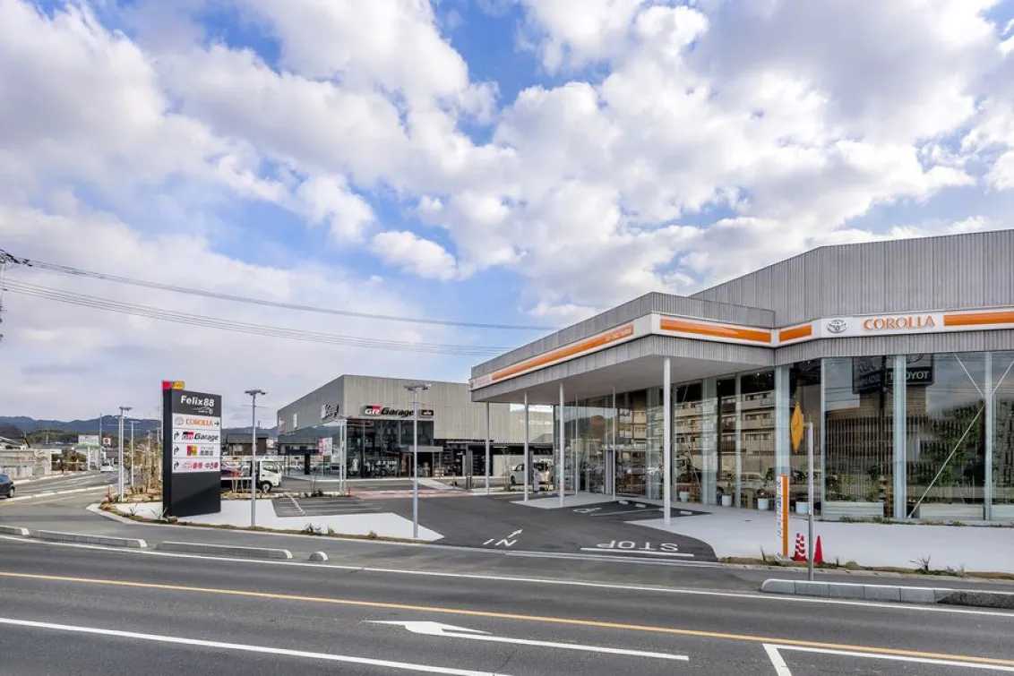 トヨタカローラ山口株式会社＿店舗外観