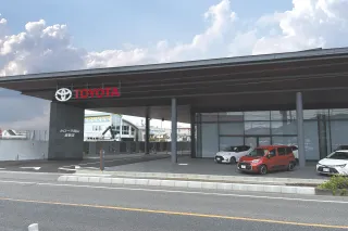 トヨタカローラ岡山_店舗外観