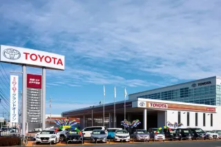 茨城トヨタ自動車株式会社_水戸千波店_店舗外観