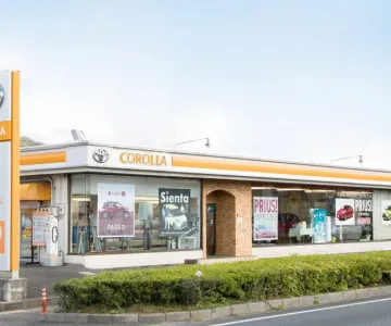 トヨタカローラ岡山＿津山店＿外観