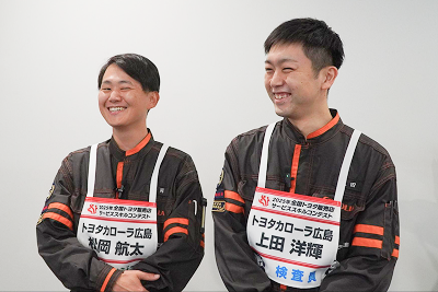 上田 洋輝 選手 & 松岡 航太 選手